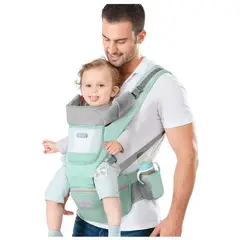 OFERTABKN - Mochila Porta Bebes Ergonómica Asiento Multifuncional 6 En 1