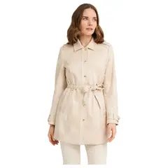 LORENZO DI PONTTI - Casaca Suede Mujer Amarillo