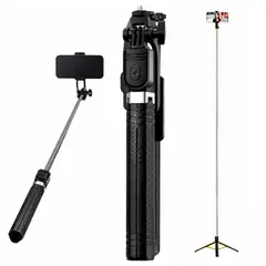 IRM - Trípode 2 En 1 Palo Selfie 170cm Rotación 360 Con Control