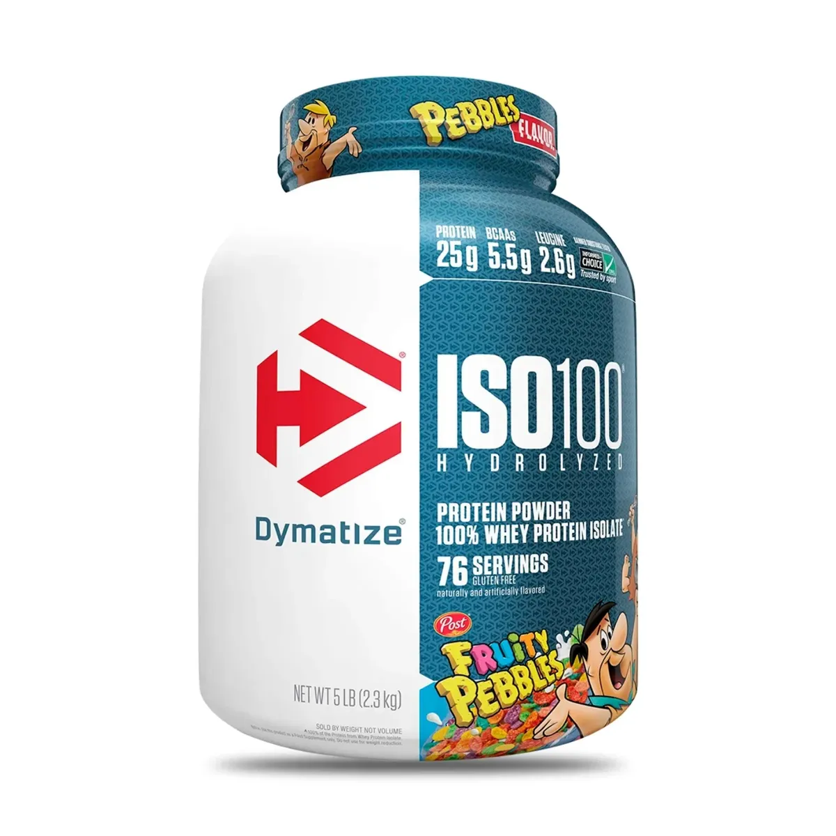 DYMATIZE - Dymatize Proteina ISO 100 5 lb Fruity Pebbles