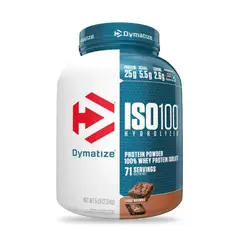 DYMATIZE - Proteina ISO 100 5 lb Fudge Brownie