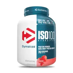 DYMATIZE - Proteina ISO 100 5 lb Strawberry