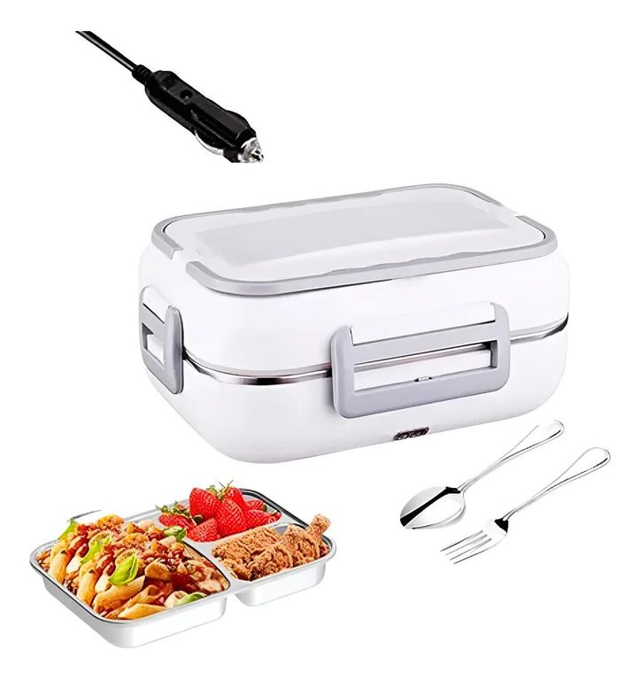 GENERICO Lonchera eléctrica portátil térmica para alimentos 1.5 litros