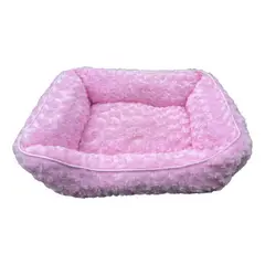 GENERICO - Cama antiestrés pequeña para perros y gatos de razas pequeñas