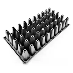 GENERICO - Set de 4 Semilleros para Germinación con 50 Cavidades para Plantas