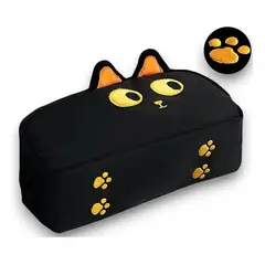 GENERICO - Estuche cosmetiquero con diseño de gato kawaii tierno de 22 cm