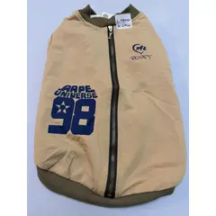 GENERICO - Chaqueta Universitaria para PerrosGatos Beige 41cms