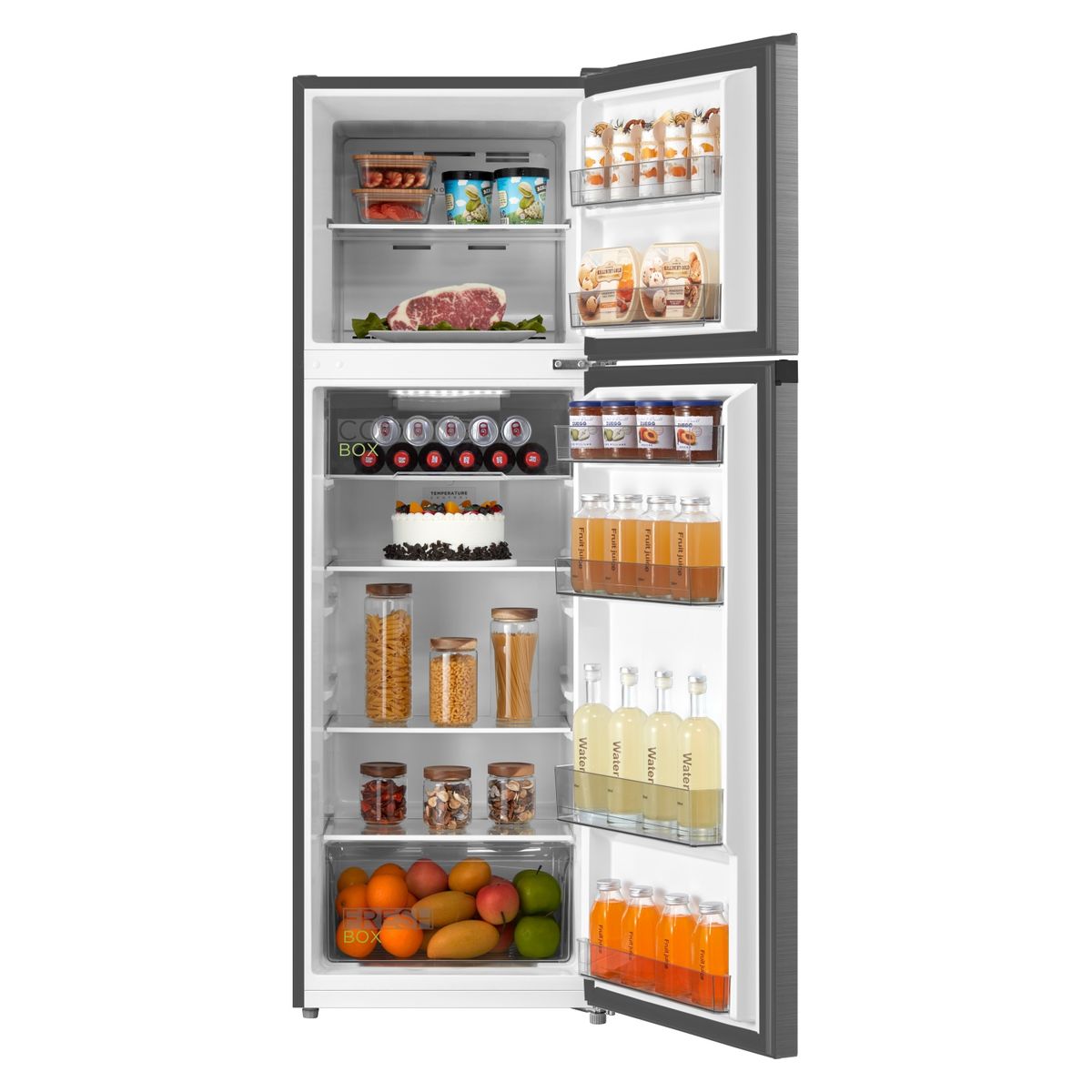 MIDEA - Refrigerador Midea No Frost 266 lt Top Mount MDRT385MTF46