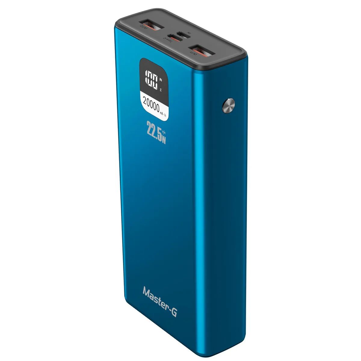 MASTER G - BATERÍA EXTERNA POWER BANK 20000 MAH 22.5W POWER DELIVERY MASTER-G COLOR AZUL