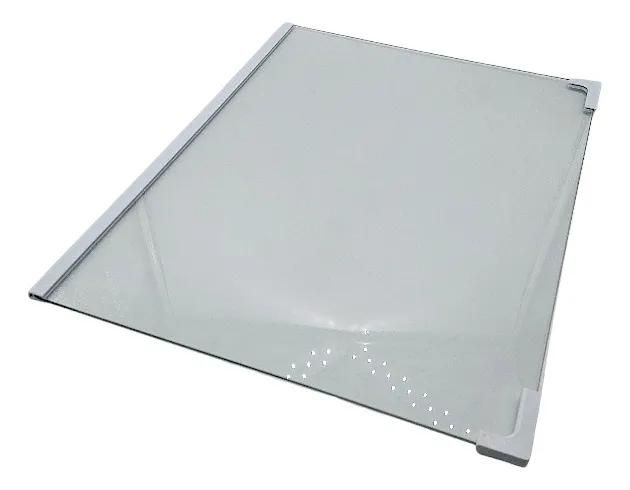 GENERICO Bandeja de vidrio para refrigerador compatible con modelos MDRB379FGF50
