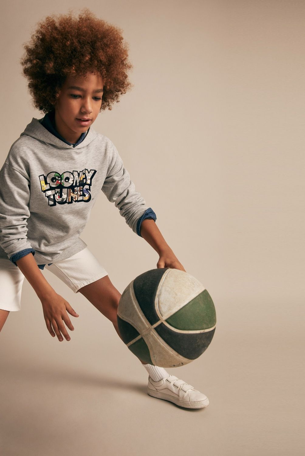 MANGO KIDS - Poleron Looney Tunes Niño