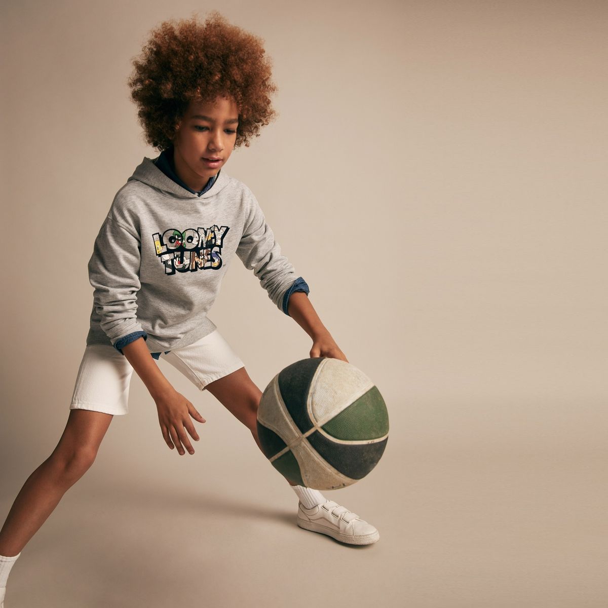 MANGO KIDS - Poleron Looney Tunes Niño