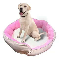GENERICO - Cama acolchada para mascotas de 70 cm tamaño grande para perros y gatos