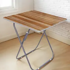 GENERICO - Mesa Plegable Portatil Multifuncional Mesa Auxiliar 60x60cm