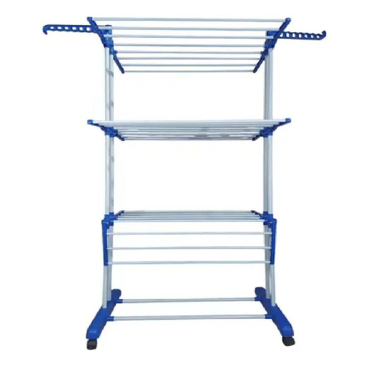 GENERICO - Tendedero organizador colgante plegable para ropa color blanco