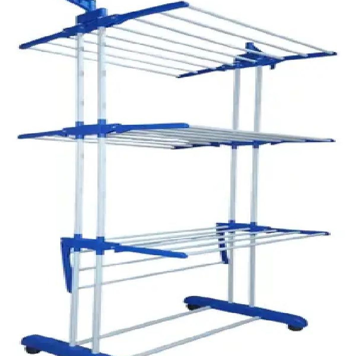 GENERICO - Tendedero organizador colgante plegable para ropa color blanco