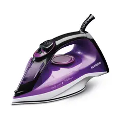 SOMELA - Plancha de Vapor SIR2400 Violet Morado – 2400 W