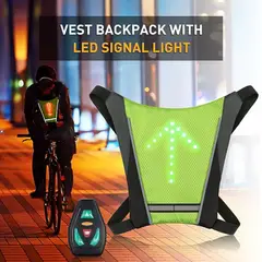 MOVI - Chaleco Con Señalizador LED De Alta Visibilidad Urbana