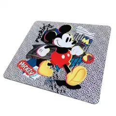 DISNEY - Kit Mouse Inalámbrico + Mousepad Mickey Diseño Divertido y Conexión Sin Cables