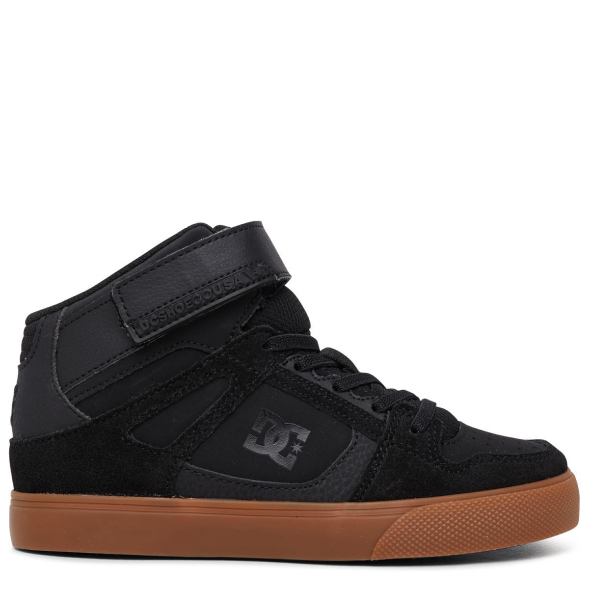 DC SHOES - Pure Ht Zapatilla Urbana Niño Cuero Negro (34 a 39) DC Shoes