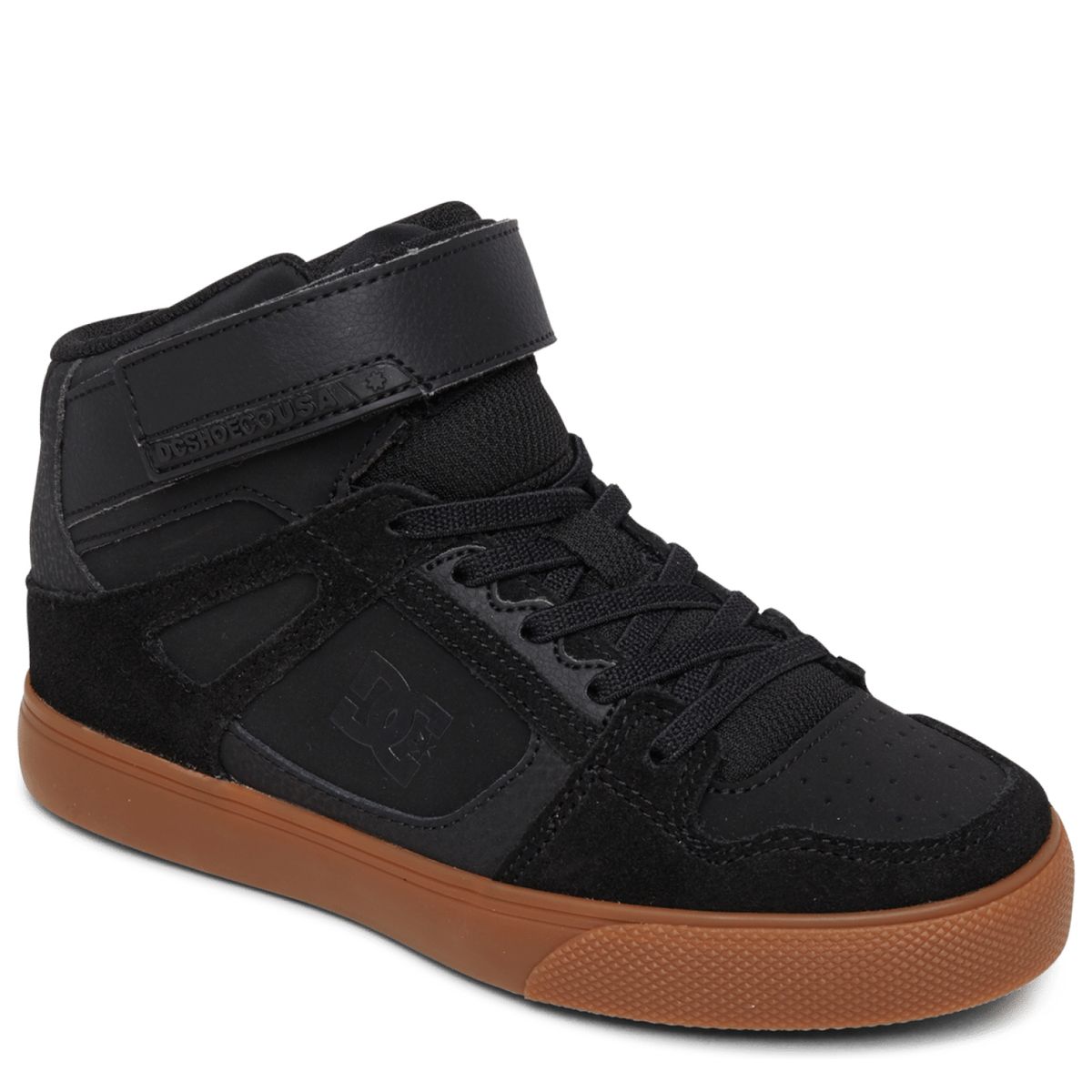 DC SHOES - Pure Ht Zapatilla Urbana Niño Cuero Negro (34 a 39) Dc Shoes