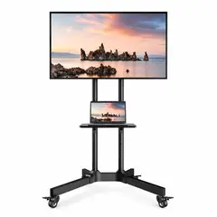 DOPA - Soporte de TV con Ruedas 32 a 70 Pedestal Soporte Movil 1500