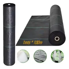 GENERICO - Ground Cover O Malla Antimaleza 1m Ancho X 100m Largo