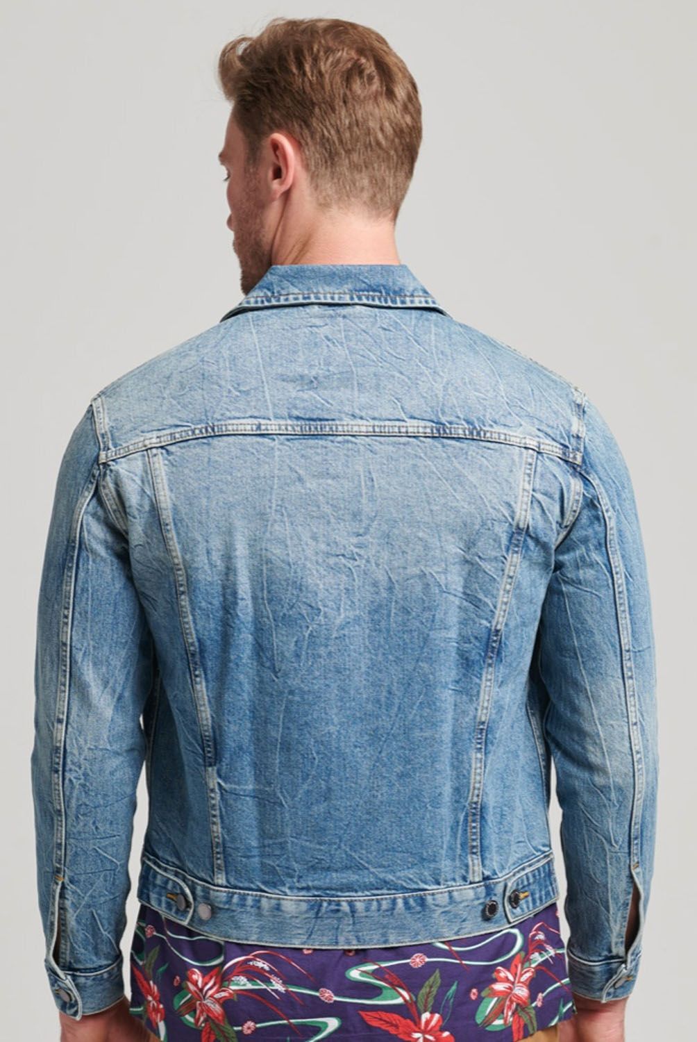 SUPERDRY - Superdry Chaqueta Vaquera Highwayman Trucker Hombre