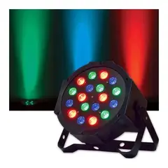 GENERICO - Foco Led Mini Flat Par Light Iluminación Fiesta