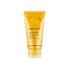 MEDICUBE - Mascarilla Nocturna de Ácido Kójico y Cúrcuma - Efecto Renovador