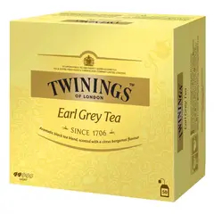 TWININGS - Té Negro Early Grey 50 un