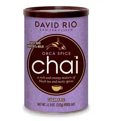 DAVID RIO - Té Chai Instantáneo Orca Spice sin Azúcar 398 g
