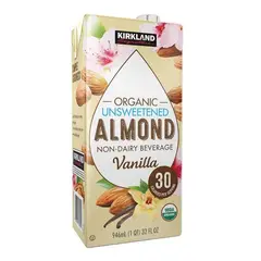 KIRKLAND - Bebida Vegetal de Almendras Vainilla 946 ml