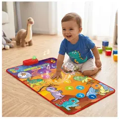 GENERICO - Alfombra Musical Juego Interactivo Toca Y Aprende 100x60 Cm