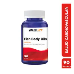 VITAMIN LIFE - Omega 3 1000 90 Cápsulas
