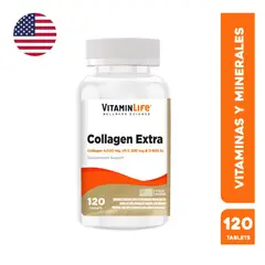 VITAMIN LIFE - VitaminLife Colágeno en Tabletas 120 Tabletas