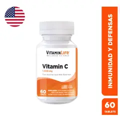 VITAMIN LIFE - VitaminLife Vitamina C 1000mg 60 Tabletas