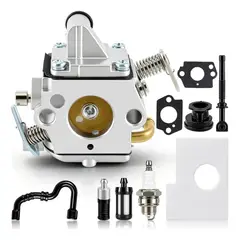 TSKY CHILE SHOPPING - Kit Carburador Para Motosierra Compatible con Stihl MS180C MS170 MS180 MS180C 017 018.