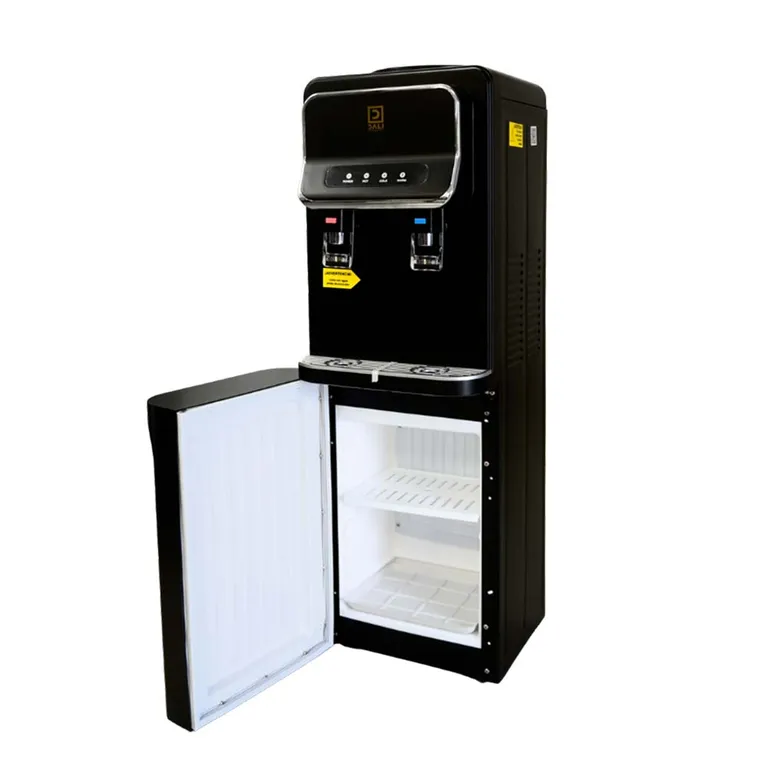 DALI Dispensador de Agua Compresor Pedestal Frigobar Negro Mate LB-93
