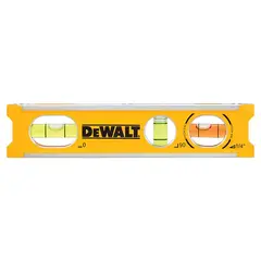 DEWALT - Nivel Torpedo Billet Magnético Aluminio 16,5 cm 6.5''