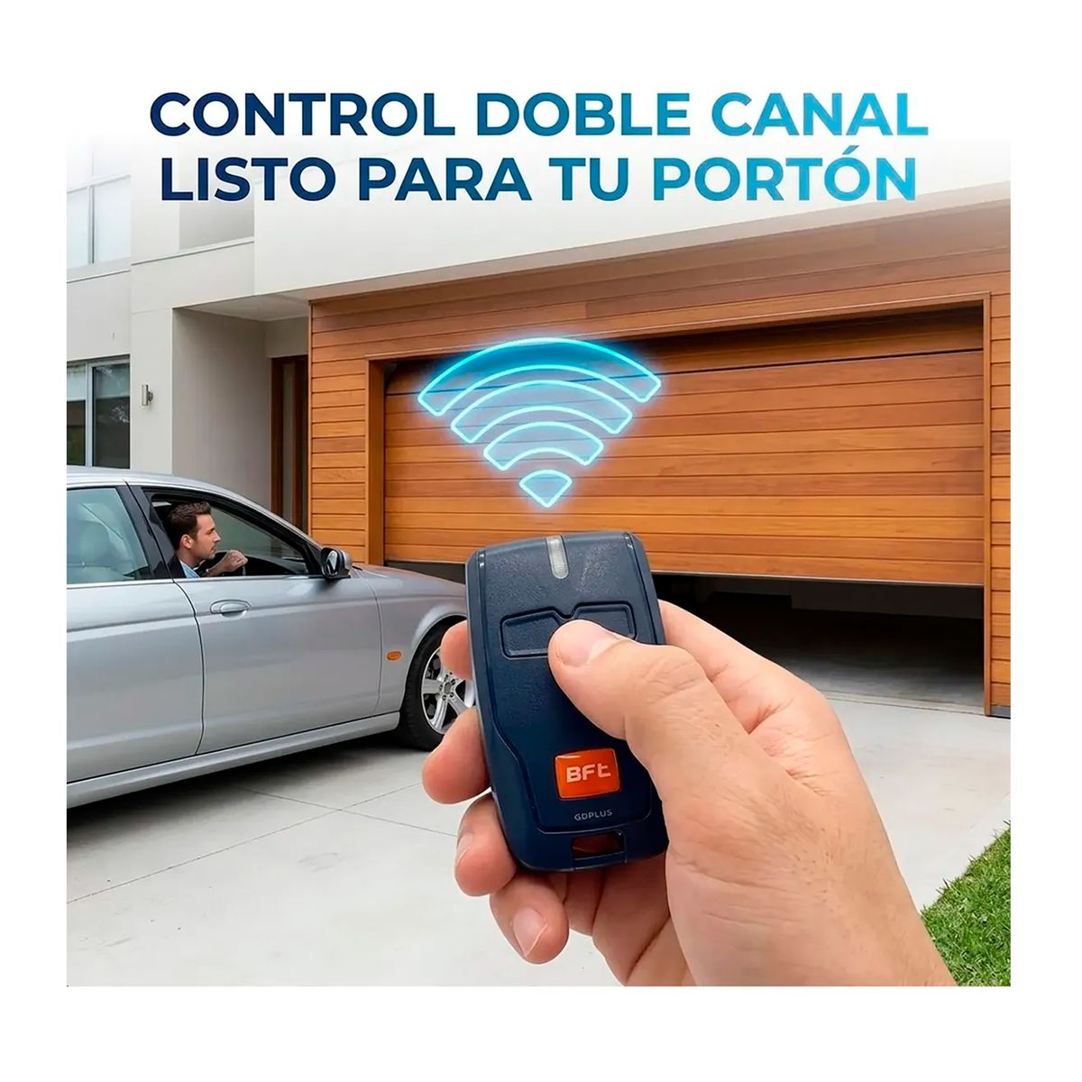 ESHOPANGIE - Control Remoto Mitto Para Portón 2 Botones