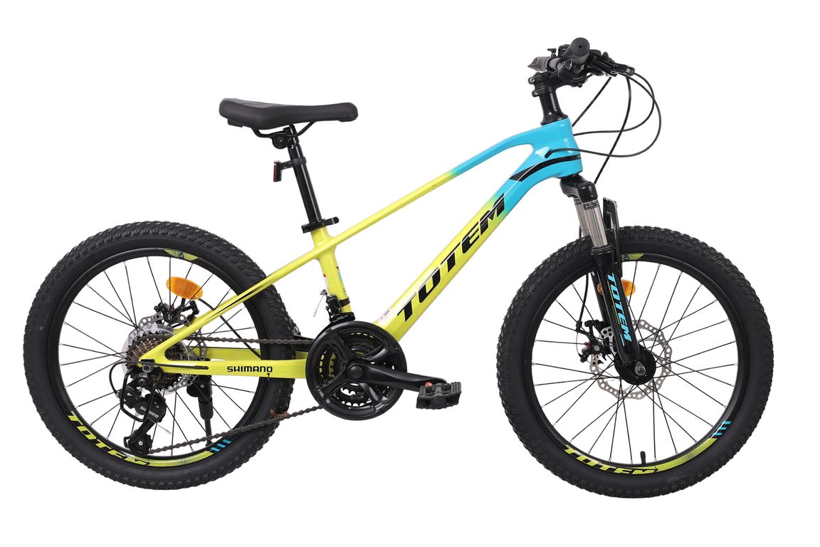 BICICLETA MTB ARO 20 MODELO MARTIN MAGNESIO AMARILLO Amarillo XS