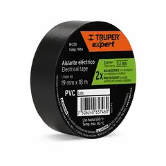 TRUPER - Huincha Cinta De Aislar 19mm X 18m Expert M-33x