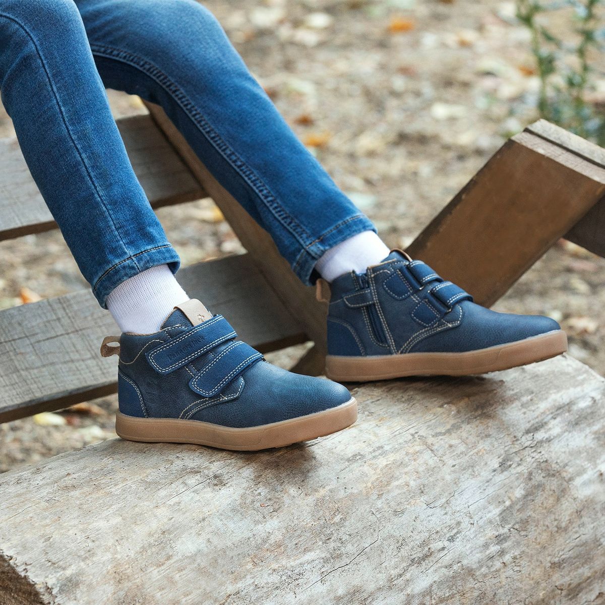 PANAMA JACK - Zapato Niño Azul