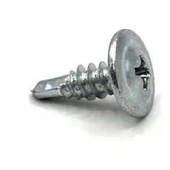 GENERICO - Tornillo Cabeza Lenteja Wisefix Punta Broca 8x1/2 Zinc 1000u