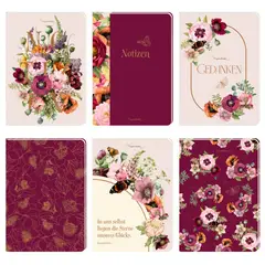 DIE SPIEGELBURG - Cuaderno Din A5 Para Tomar Preciosas Notas - Magia Floral
