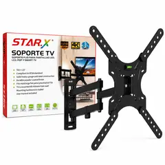STAR - Soporte TV Mural Inclinable STAR.X para Televisores LED LCD Smart TV de 26 a 65 Pulgadas