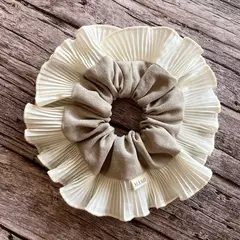 ALEGO DESIGN - Colet Rumba Scrunchie de Lino