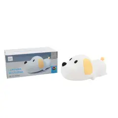 HOMEWELL - Lámpara Nocturna Silicona Doggy