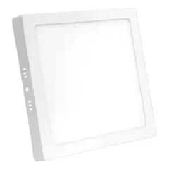 DRL - Panel Led Foco Plafón Backlite Sob Cuadrado 18w 4500k Blanco